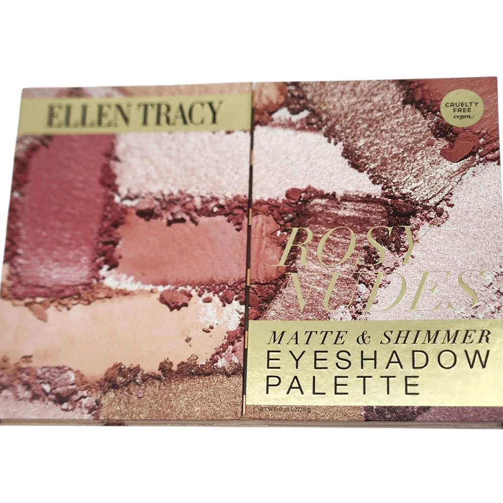 ELLEN TRACY Eyeshadow Palette with Mirror - Multiple Shades